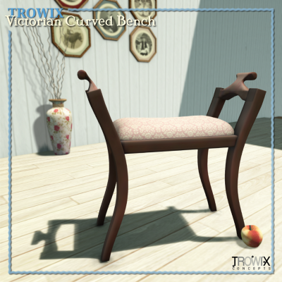 Trowix - Victorian Curved Bench MP